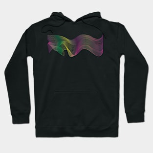 colorful blending vector Hoodie